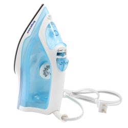 Impress Mid-Sized Spray Steam And Dry Iron With Nonstick Soleplate, Blue
