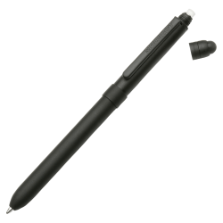 SKILCRAFT® Multifunction Pen/Pencil/Stylus, Medium Point, 0.5 mm, Black Barrel, Black/Red Ink (AbilityOne 7520-01-646-1095)