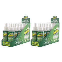OdoBan Odor Eliminator Disinfectant Spray, Eucalyptus, 4 Oz, Pack Of 24 Bottles