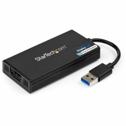 StarTech.com USB 3.0 to HDMI Adapter, 4K 30Hz UHD, USB to HDMI Display Adapter, External Video/Graphics Card  - USB32HD4K