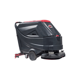 Nilfisk Viper AS6690T-215 26" Dual Disc Battery-Powered Traction-Drive Walk-Behind Floor Scrubber, 30" Diameter