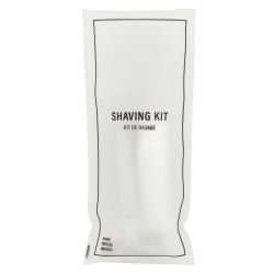 Hotel Emporium Shave Kit Sachets, Case Of 100 Sachets