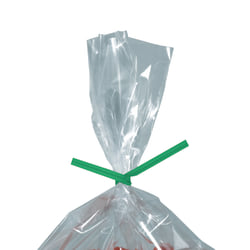 Partners Brand Paper Twist Ties, 5/32" x 8", Green, Case Of 2,000