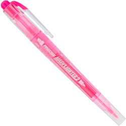 Pilot Precise Marklighter2 Dual Tip Highlighter, Chisel and Extra Fine Tip, Pink