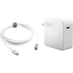 BTI MNF72LL/A-BTI 60W TYPE-C AC ADAPTER MNF72LL/A, 40AK0065WW MACBOOK PRO 13-INCH 2017 2 THUNDERBOLT- MNF72LLABTI