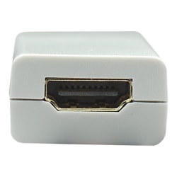 Manhattan Mini DisplayPort 1.1 to HDMI Adapter Cable, 1080p@60Hz, 17cm, Male to Female, White, Lifetime Warranty, Polybag - 322461