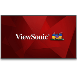 ViewSonic CDE4330 43" 4K UHD Wireless Presentation Display 24/7 Commercial Display with Portrait Landscape, USB C, Wifi/BT Slot, RJ45 and RS232 - Commercial Display CDE4330 - 4K, 24/7 Operation, Integrated Software, 4GB RAM, 32GB Storage - 450 cd/m2 - 43"