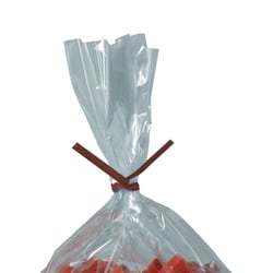 Partners Brand Paper Twist Ties, 5/32" x 10", Red, Case Of 2,000