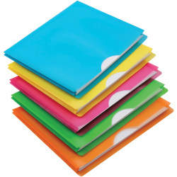 Pendaflex® File Jackets, 9-1/2" x 11-3/4", Assorted Colors, Pack Of 5 Jackets