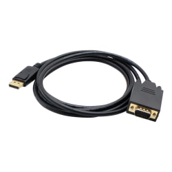 AddOn - Video converter - DisplayPort - DisplayPort, VGA - black