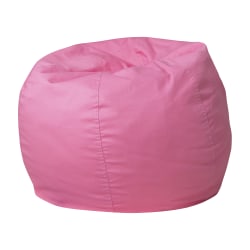 Flash Furniture Small Bean Bag Chair For Kids And Teens, Light Pink