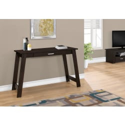 Monarch Specialties 42"W Computer Desk With Storage Drawer, Cappuccino