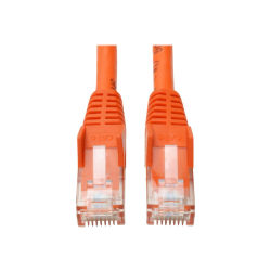 Eaton Tripp Lite Series Cat6 Gigabit Snagless Molded (UTP) Ethernet Cable (RJ45 M/M), PoE, Orange, 5 ft. (1.52 m) - Patch cable - RJ-45 (M) to RJ-45 (M) - 5 ft - UTP - CAT 6 - molded, snagless, stranded - orange
