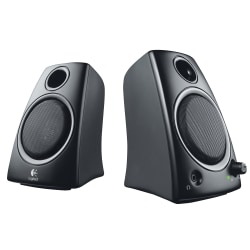 Logitech® Z130 2-Piece Speaker System, black
