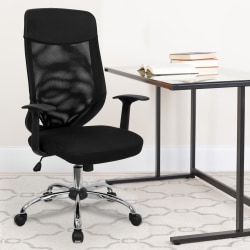 Flash Furniture Ergonomic Mesh High-Back Executive Office Chair, Black
