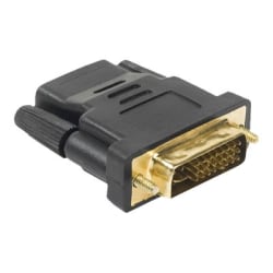 4XEM DVI-I Dual Link Male To HDMI Female Adapter - 1x 19-pin HDMI Digital Audio/Video Female - 1x 2 - 4XHDMIDVIIFMA