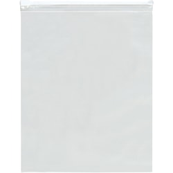 Office Depot Brand 3 Mil Slide-Seal Reclosable Poly Bags 4" x 6", Box of 100