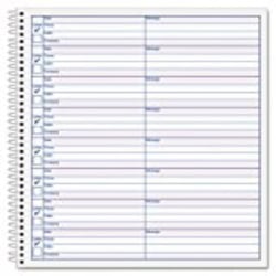 TOPS Voice Message Log Book