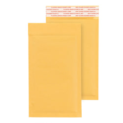 Office Depot® Brand Self-Sealing Bubble Mailers, Size 000, 4" x 7 1/8", Pack Of 500