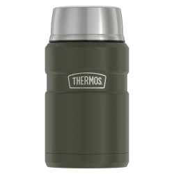 Thermos® 24-Ounce Stainless King™ Vacuum-Insulated Food Jar, 3.7 x 3.7 x 7.2 in., Army Green, 1