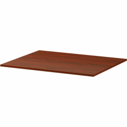 Lorell Essentials Modular Conference Table, 1"H x 59"W x 47"D, Mahogany, 16320