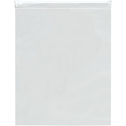 Partners Brand 3 Mil Slide Seal Reclosable Poly Bags, 12" x 12", Clear, Case Of 100