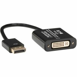 Tripp Lite 6in DisplayPort to DVI Adapter Active Converter M/F DPort 1.2 6" - DisplayPort/DVI  - P13406NDVIV2
