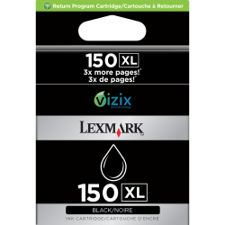 Lexmark™ 150XL Black High-Yield Ink Cartridge, 14N1614