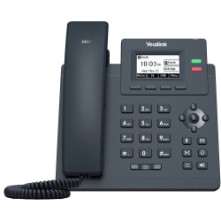 Yealink Entry Level Gigabit POE 2-Line HD Voice Phone, YEA-SIP-T31G