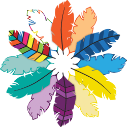 Barker Creek Double-Sided Accents, 3" x 7-1/4", Bohemian Feathers, Set Of 72 Accents