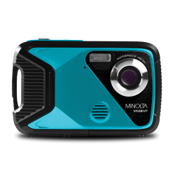 Minolta Waterproof MN30WP 21-Megapixel/1080p Digital Zoom Camera With 4x Lens, Teal