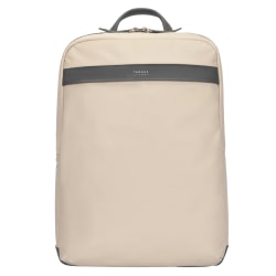 Targus® Newport 3 Backpack With 15" Laptop Pocket, Tan