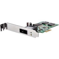 StarTech.com PCI Express (PCIe) Gigabit Ethernet Multimode SC Fiber Network Card Adapter