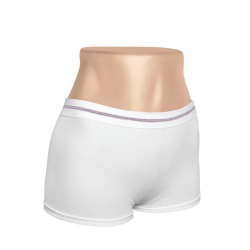 Medline Maternity Knit Underpants, Large/X-Large, White, Case Of 100