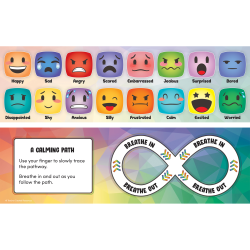 Teacher Created Resources Social-Emotional Mood Meters, 11-1/2" x 3-1/2", Multicolor, Pack of 36 Meters, Set Of 2 Packs
