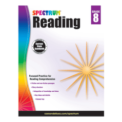 Carson-Dellosa Spectrum Reading Workbook, Grade 8