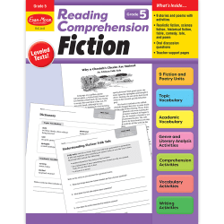 Evan-Moor Educational Publishers Reading Comprehension: Fiction, Grade 5