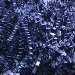 Partners Brand Navy Blue Crinkle PaPer, 10 lbs Per Case