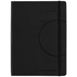 AT-A-GLANCE® Plan. Write. Remember.® 2027 Weekly Monthly Appointment Book Planner, Casebound, Black, Large, 7 1/2" x 10"