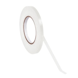 Office Depot® Brand Bag Tape, 3/8" x 180 yds., White, Case of 16