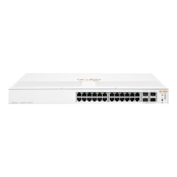 HPE Networking Instant On 1930 24G 4SFP/SFP+ Switch - Switch - L3 - managed - 24 x 10/100/1000 + 4 x 1 Gigabit / 10 Gigabit SFP+ - rack-mountable