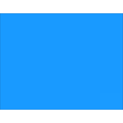 Imperial Cardstock, Neon Blue, Nonstandard (22" x 28"), 0.20 Lb, Pack Of 25 Sheets