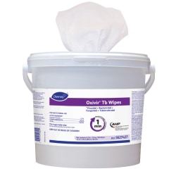 Diversey™ Oxivir® TB Disinfectant Wipes, 11" x 12", White, 160 Wipes Per Bucket, Carton Of 4 Buckets