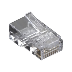 Black Box CAT6 Modular Plug - Network connector - RJ-45 (M) - unshielded - CAT 6 (pack of 50)