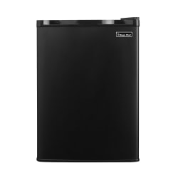 Magic Chef 2.6 Cu. Ft. Mini Refrigerator, Black, Total Qty 1