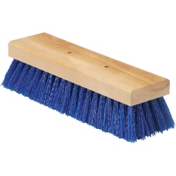 SKILCRAFT® FlexSweep Deck Scrub Brush - Poly Bristle - 10" Overall Length - 1 Each