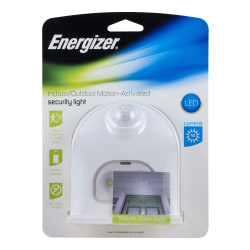 Energizer® LED Motion Activated Outdoor Security Light, White