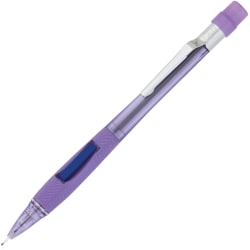 Pentel® Quicker Clicker Mechanical Pencil, 0.7 mm, 2HB Hardness, Refillable, Transparent Violet Barrel