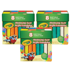 Crayola® Modeling Clays, 2 Lb, Assorted Colors, Pack Of 3 Boxes