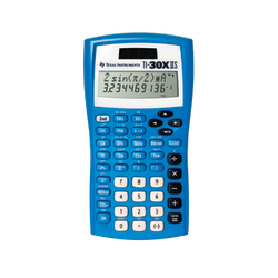 Texas Instruments® TI-30X IIS Solar Scientific Calculator, Blue